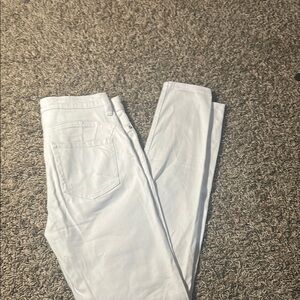 Fashion Nova White Straight Leg Jeans